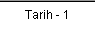 Tarih - 1